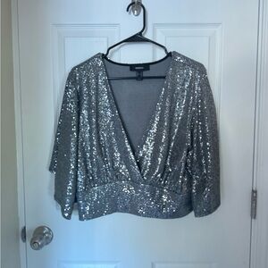 Forever 21 - Sequin Crop Top